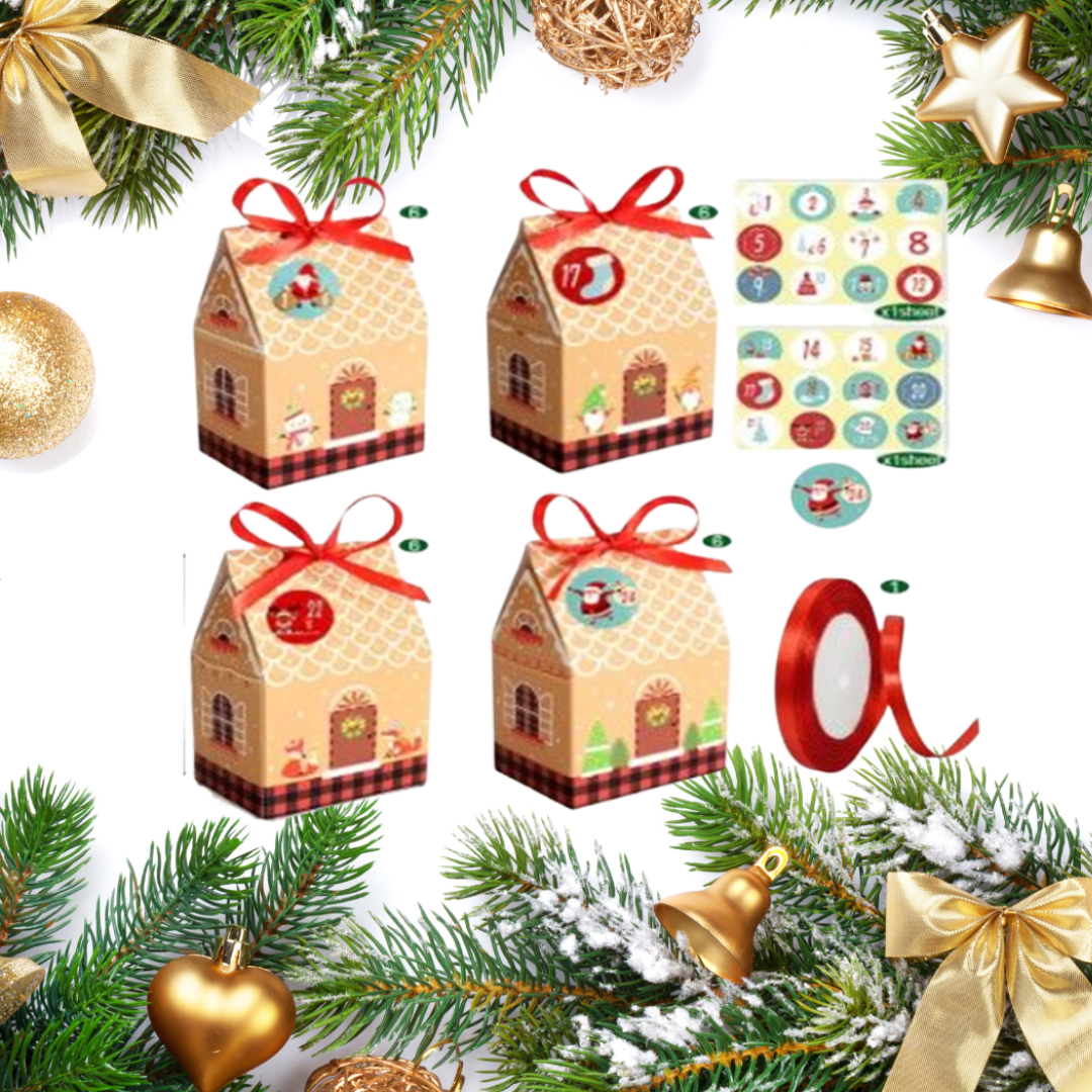 Julhus 24 Adventskalender - Skapa Magi Varje Dag
