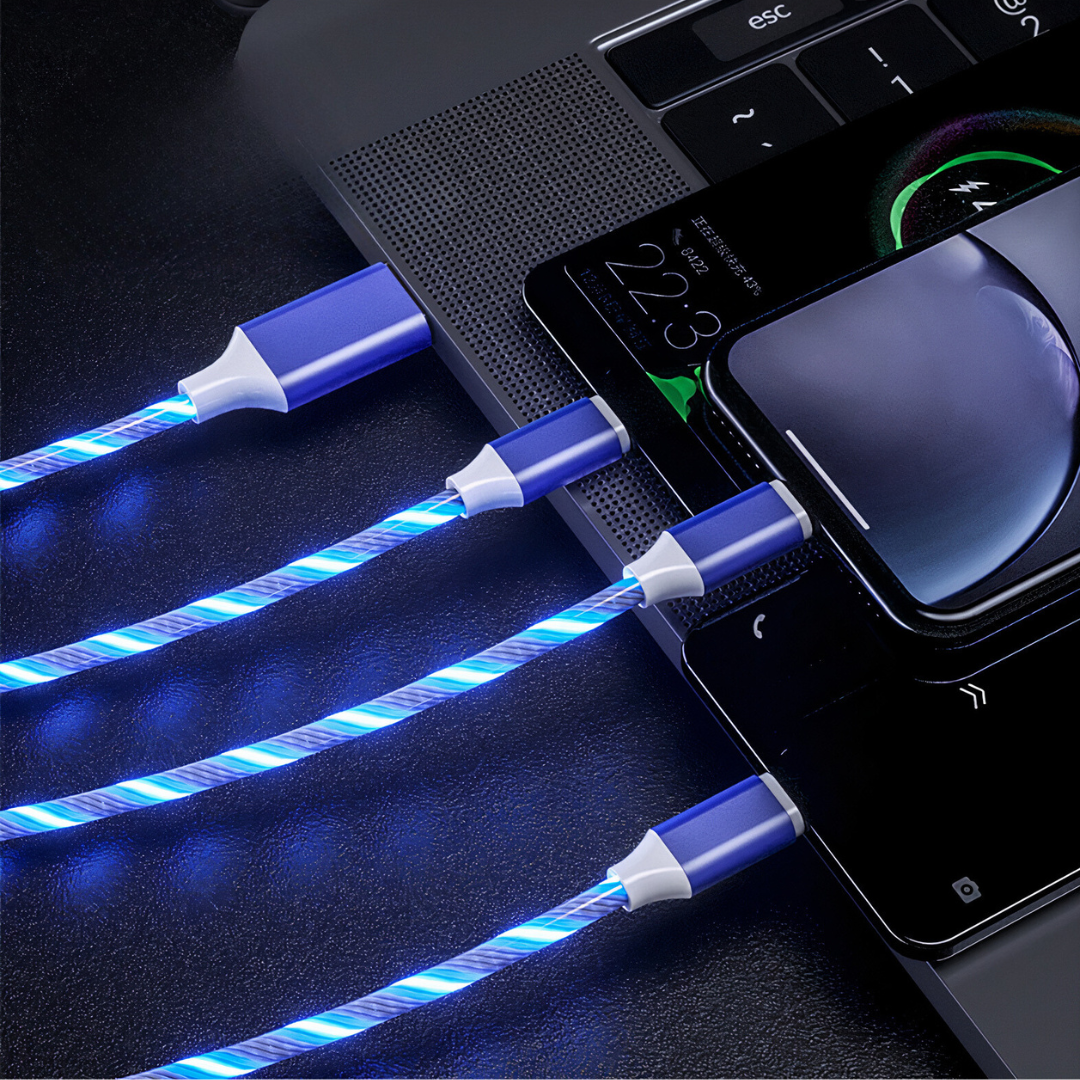 Universal 3-i-1 Laddkabel