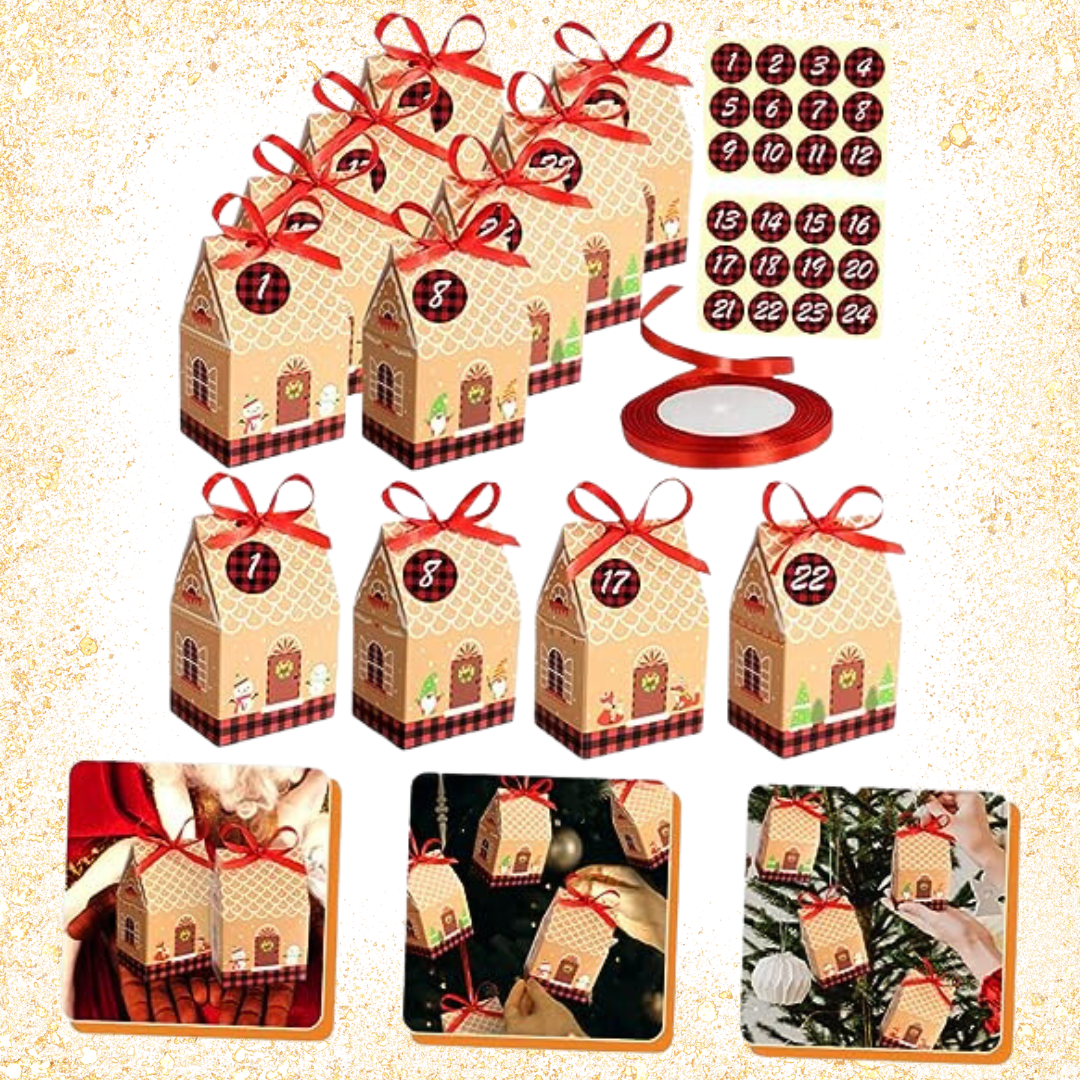 Julhus 24 Adventskalender - Skapa Magi Varje Dag
