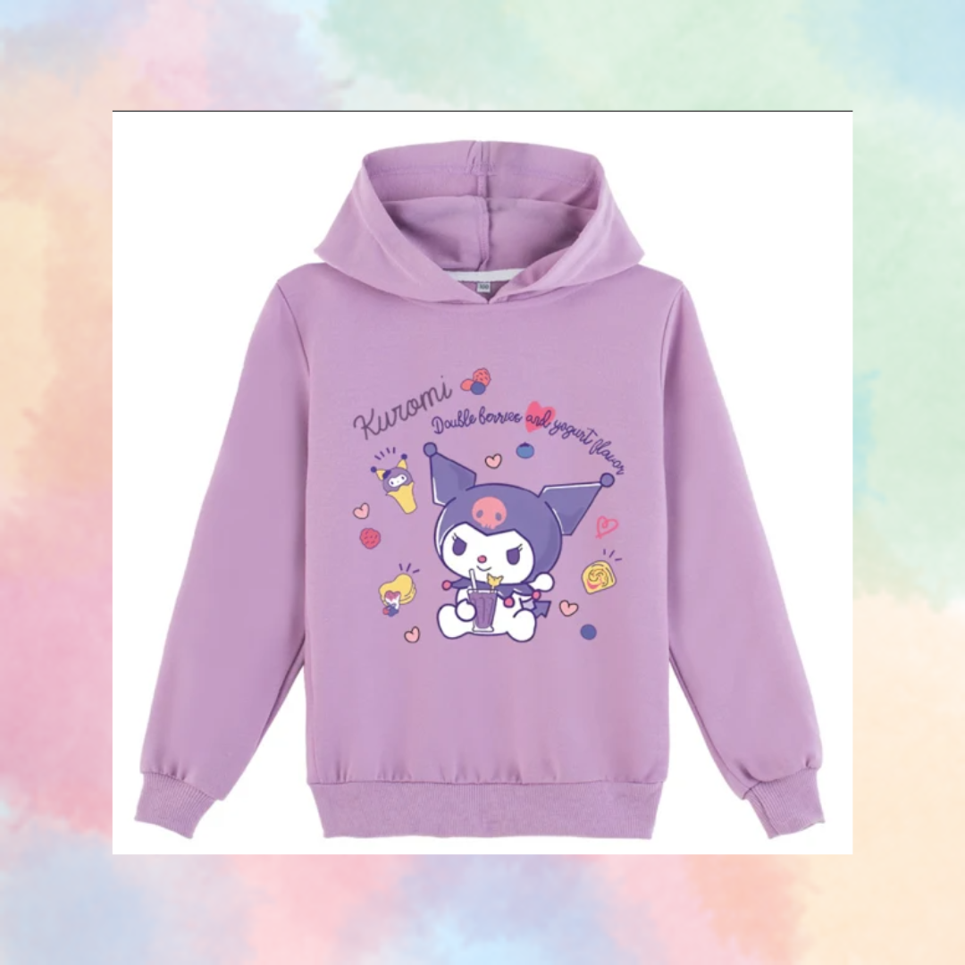 Kuromi Hoodie – En Cool och Charmig Favorit