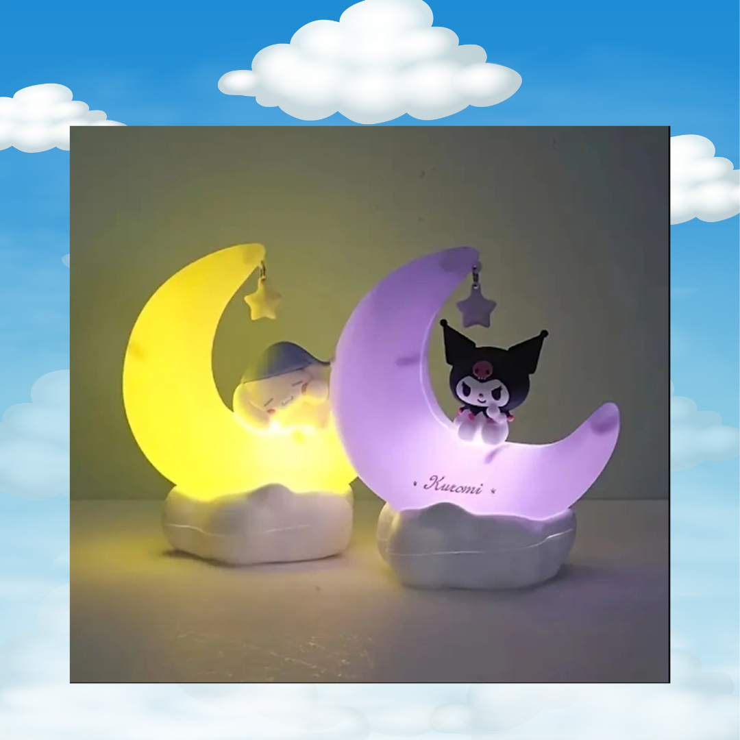 Kuromi Moon Night Lampa