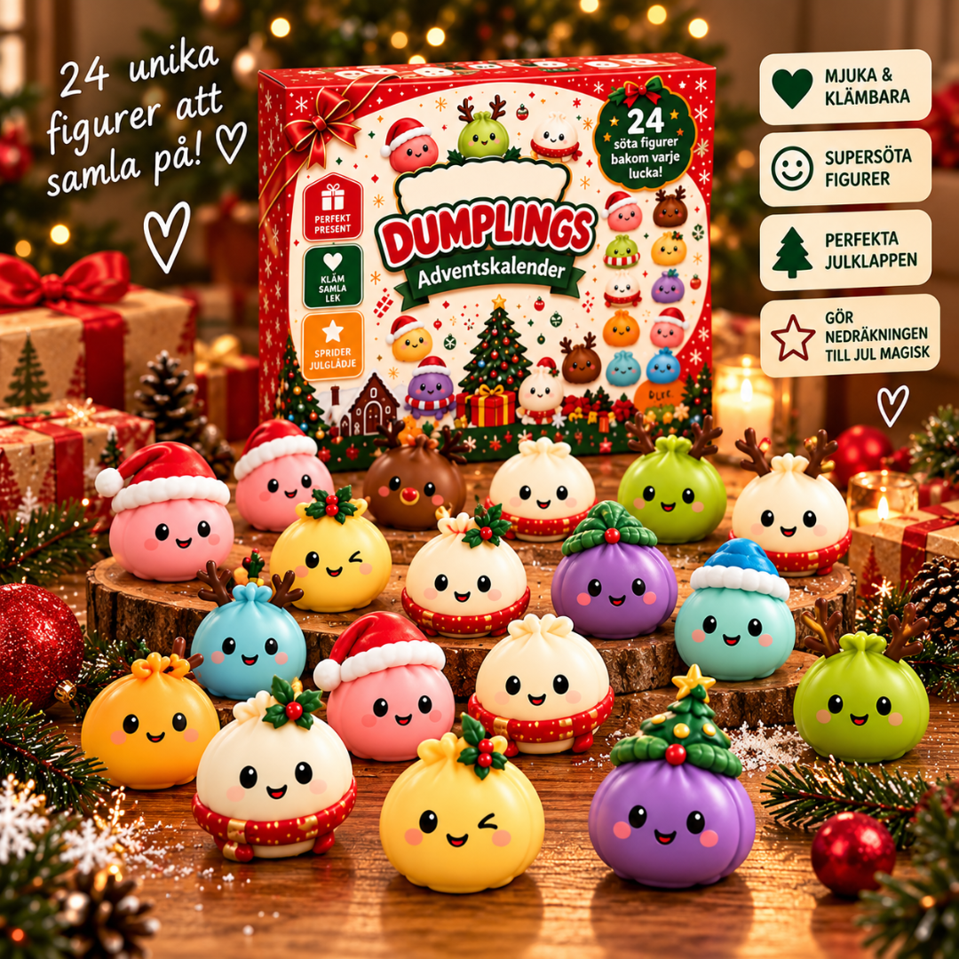 Dumplings Adventskalender – 24 dagar av överraskningar 🎄