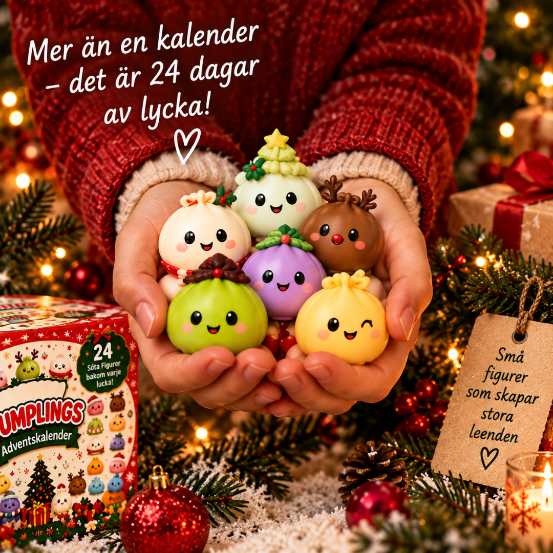 Dumplings Adventskalender – 24 dagar av överraskningar 🎄