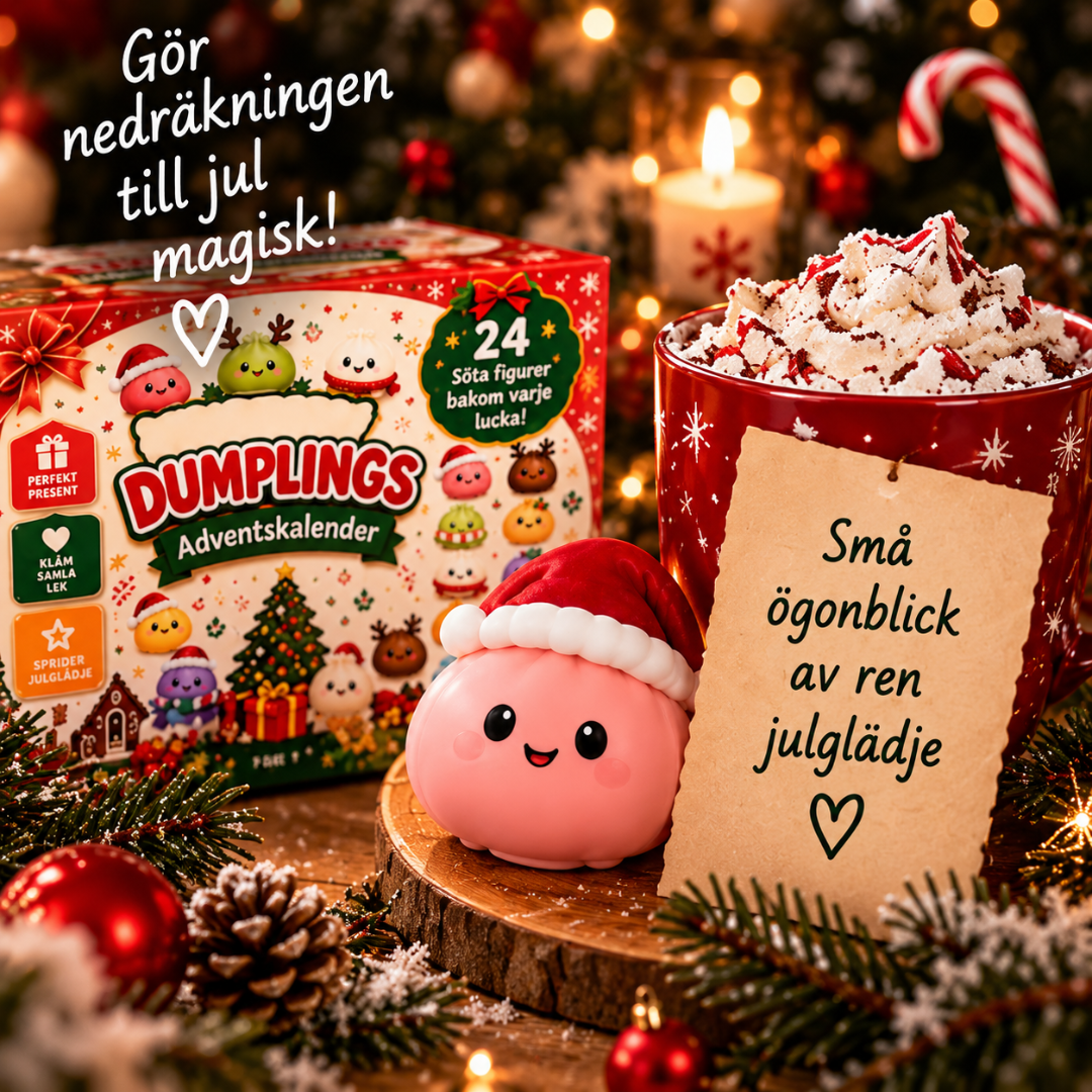 Dumplings Adventskalender – 24 dagar av överraskningar 🎄