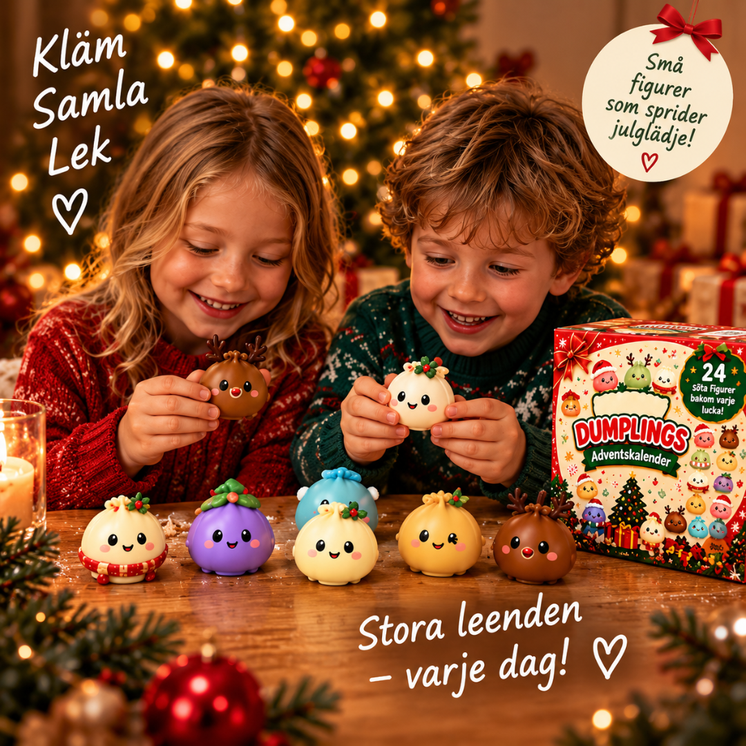 Dumplings Adventskalender – 24 dagar av överraskningar 🎄