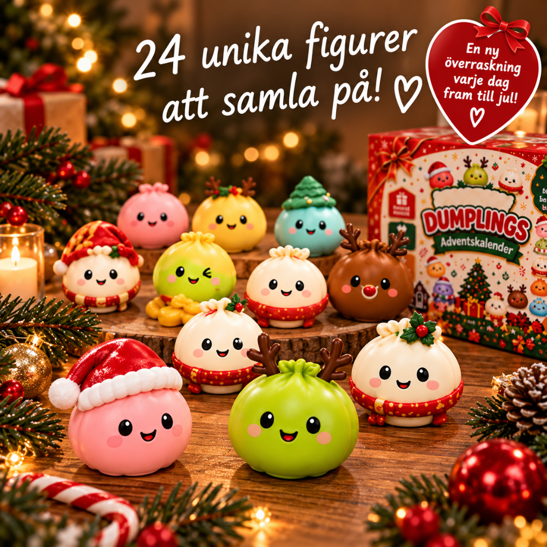 Dumplings Adventskalender – 24 dagar av överraskningar 🎄
