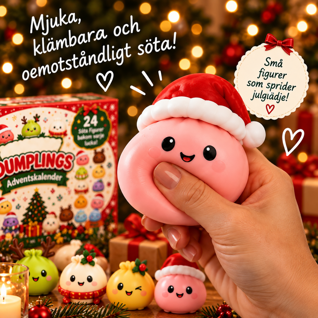 Dumplings Adventskalender – 24 dagar av överraskningar 🎄