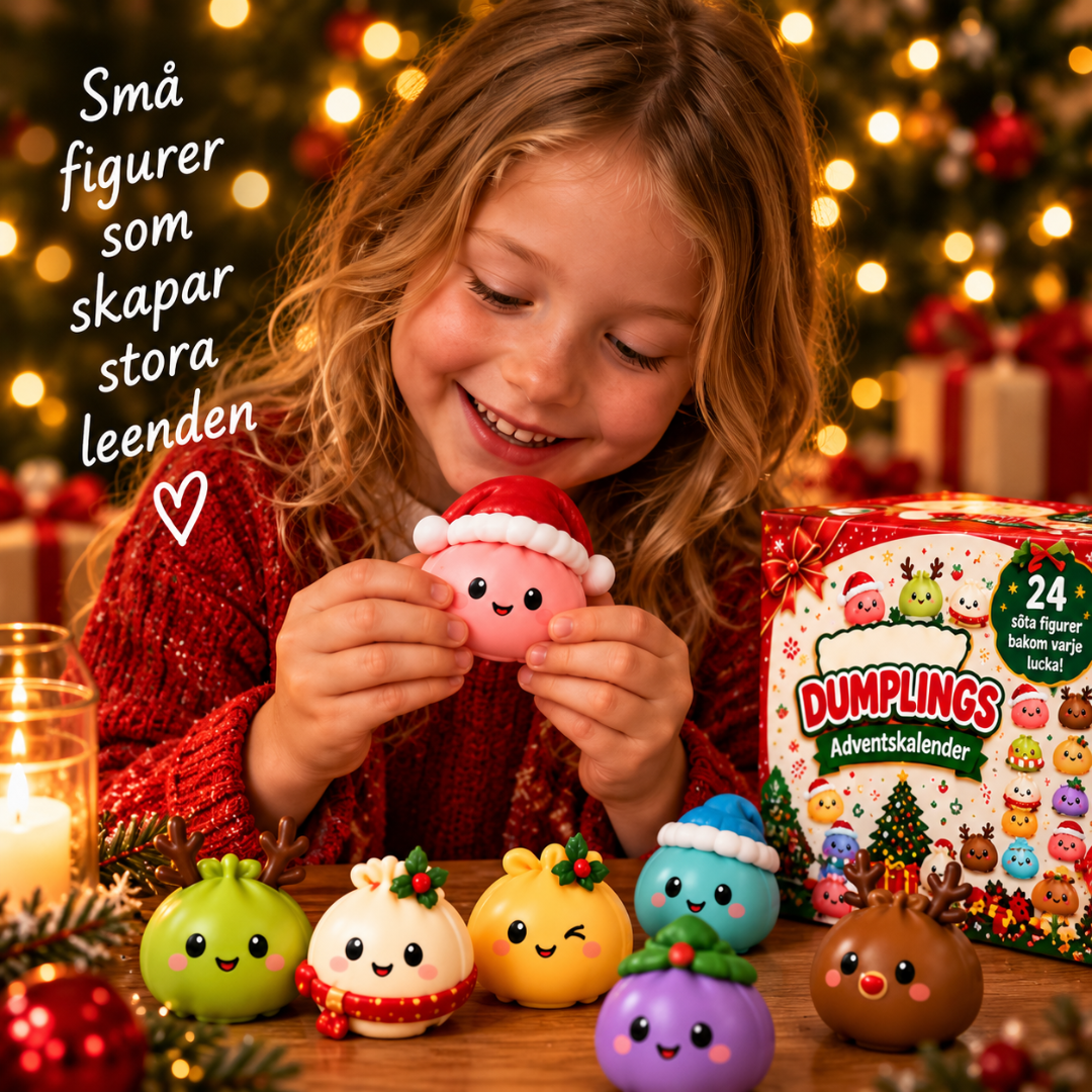 Dumplings Adventskalender – 24 dagar av överraskningar 🎄