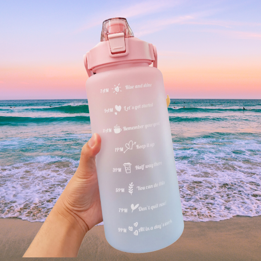 Aqua Boost - 2 liters vattenflaska