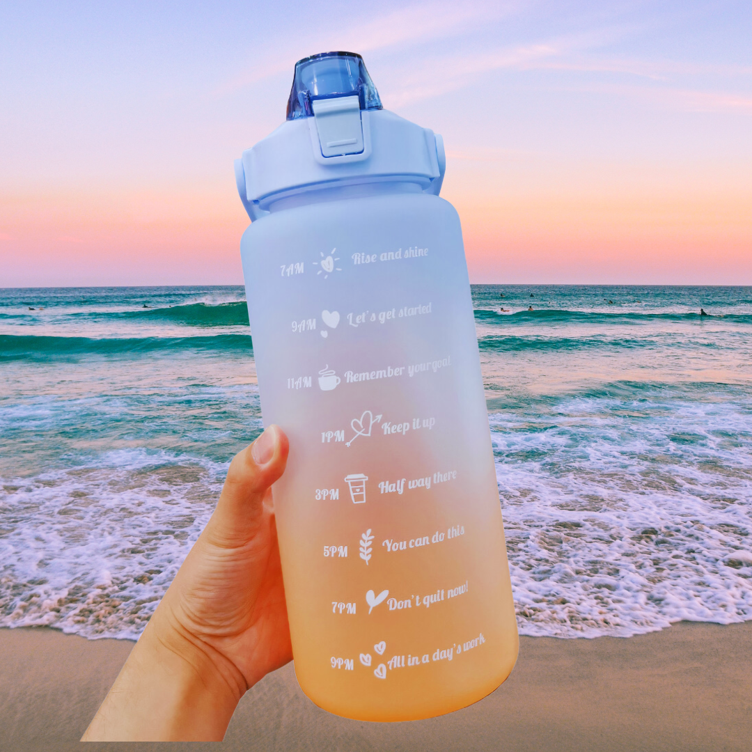 Aqua Boost - 2 liters vattenflaska